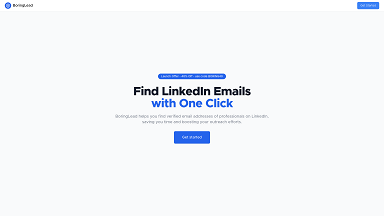 BoringLead - Get Emails from LinkedIn