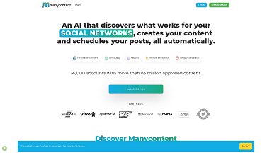 Manycontent: AI Content Creation for Social Media