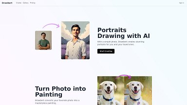 Drawbert - A Portrait Artist AI