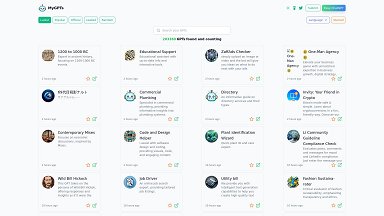MyGPTs - Find your favorite GPTs with ease