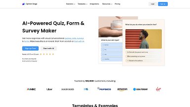 Opinion Stage: Make Better Quizzes, Forms &amp; Surveys