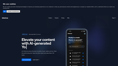 2short.ai - AI YouTube Shorts generator