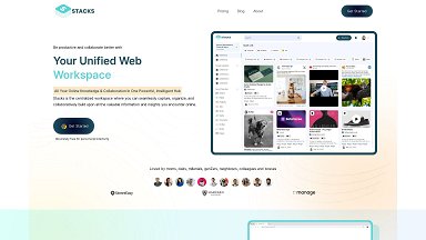 Stacks | Your unified web workspace with browser co-pilot