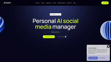 Pygma – Personal AI social media manager