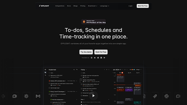 OFFLIGHT | To-dos and Schedules, Time-tracking in one place