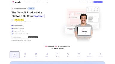 AI Powered Productivity Management Software | Kroolo