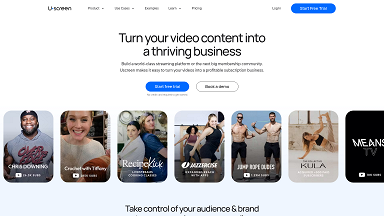 Uscreen: All-in-one Video Membership Platform for Creators
