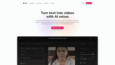 Fliki: AI Video Generator - Turn Ideas into Videos