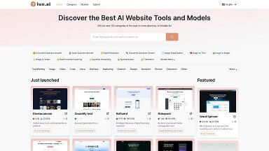 Best AI Tools Directory &amp; AI Model Listings - iuu.ai