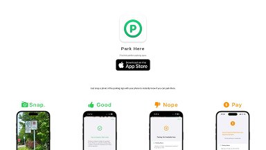 Park Here - Find the perfect parking spot.