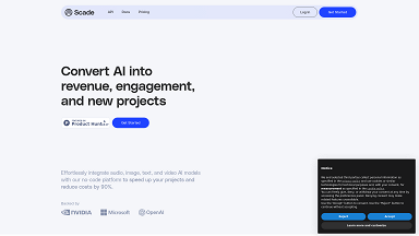 Scade.pro: Convert AI into Revenue, Engagement, and New Projects