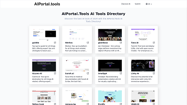 최고의 AI 도구를 얻으세요 | AIPortal.Tools AI 디렉토리