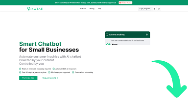 Kotae | Build an AI Chatbot Your Customers Love