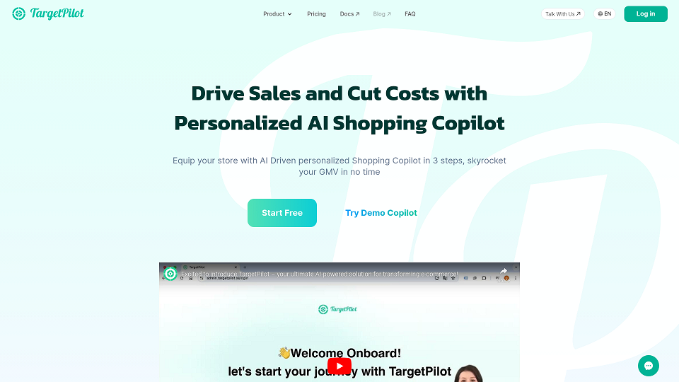 Screenshot for TargetPilot - Drive Sales and Cut Costs with Shopping Copilot