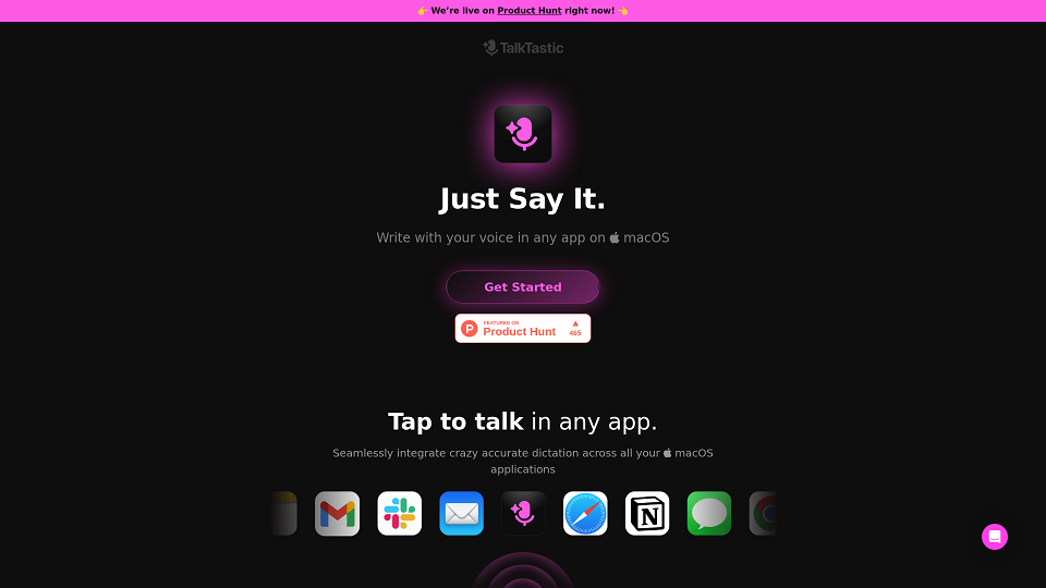 Screenshot for TalkTastic – 말로 말하세요.