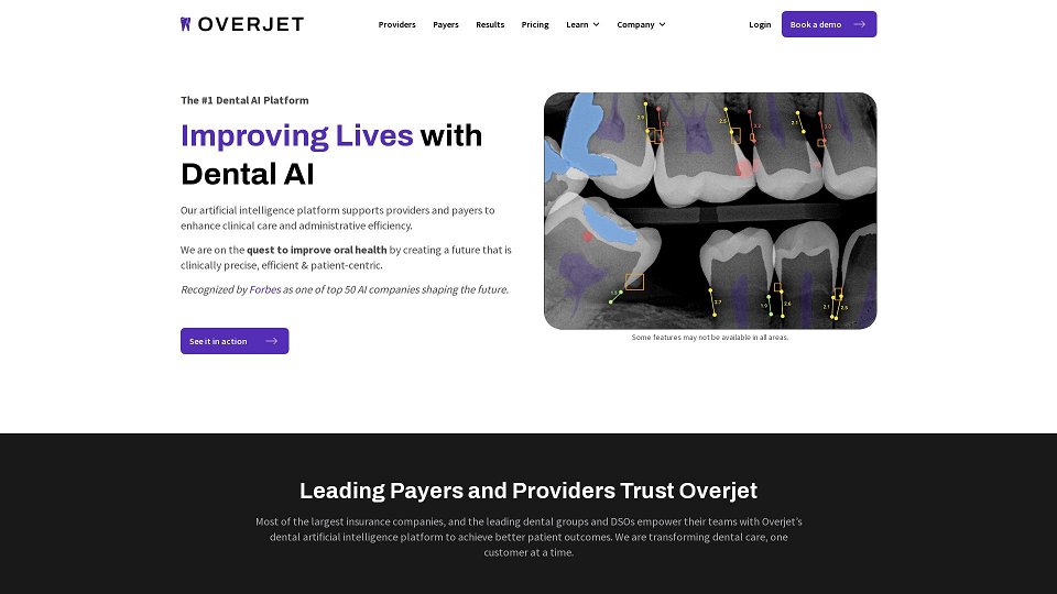 Screenshot for Overjet - The #1 Dental AI Platform for Providers &amp; Payers