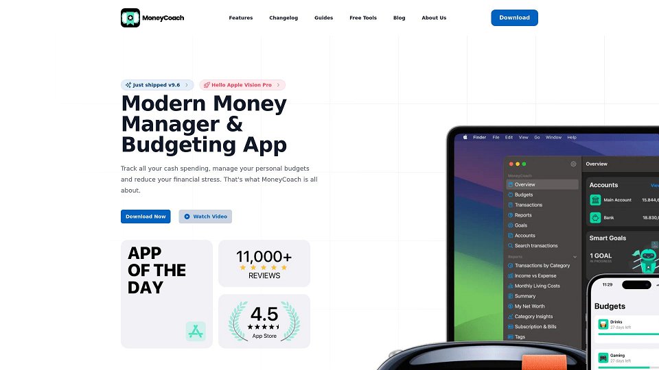 Screenshot for MoneyCoach - Modern Money Manager And Budgeting App