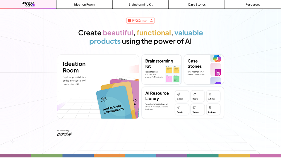 Screenshot for Parallel 的 AnyoneCanAI