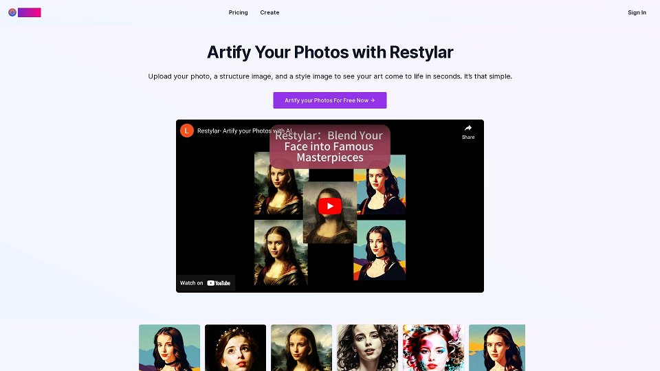 Screenshot for Restylar Artify: Create Personalized Art from Your Photos | Restylar