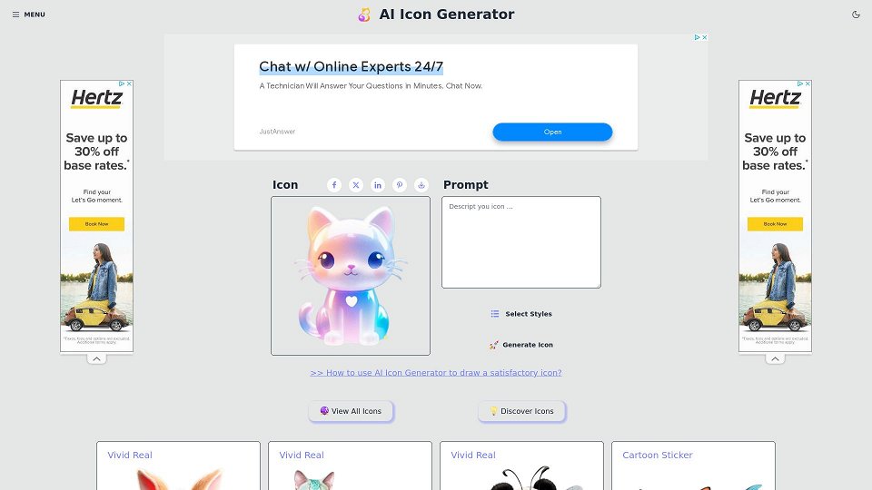 Screenshot for AI Icon Generator - AI Icon