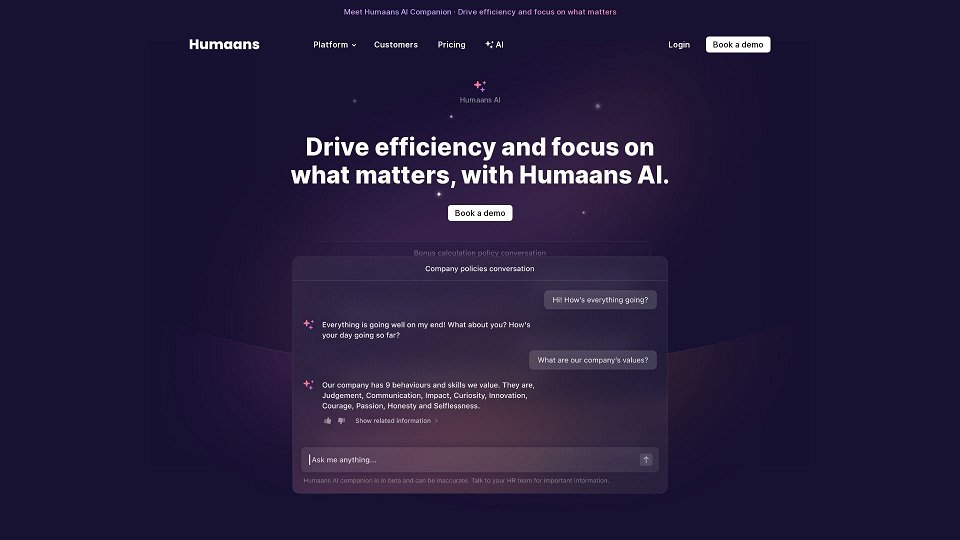 Screenshot for AI | Humaans