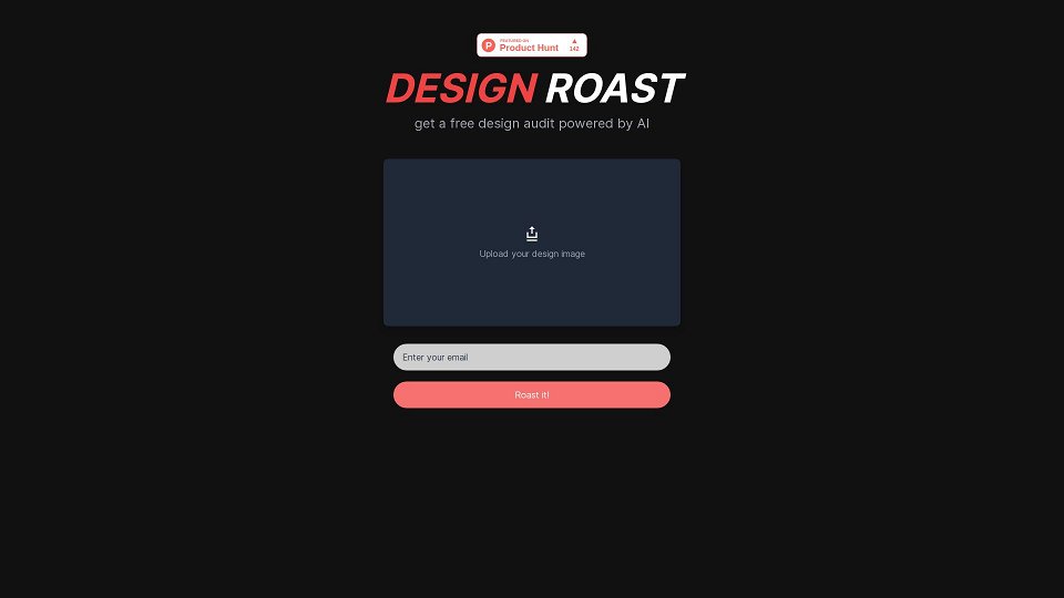 Screenshot for Roast My Design