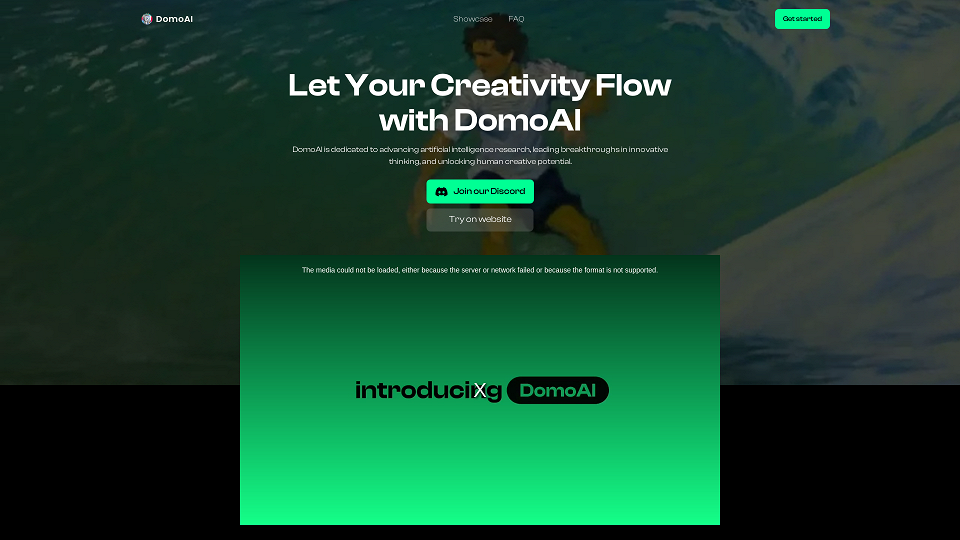 Screenshot for DomoAI | AI-Powered Art Generator