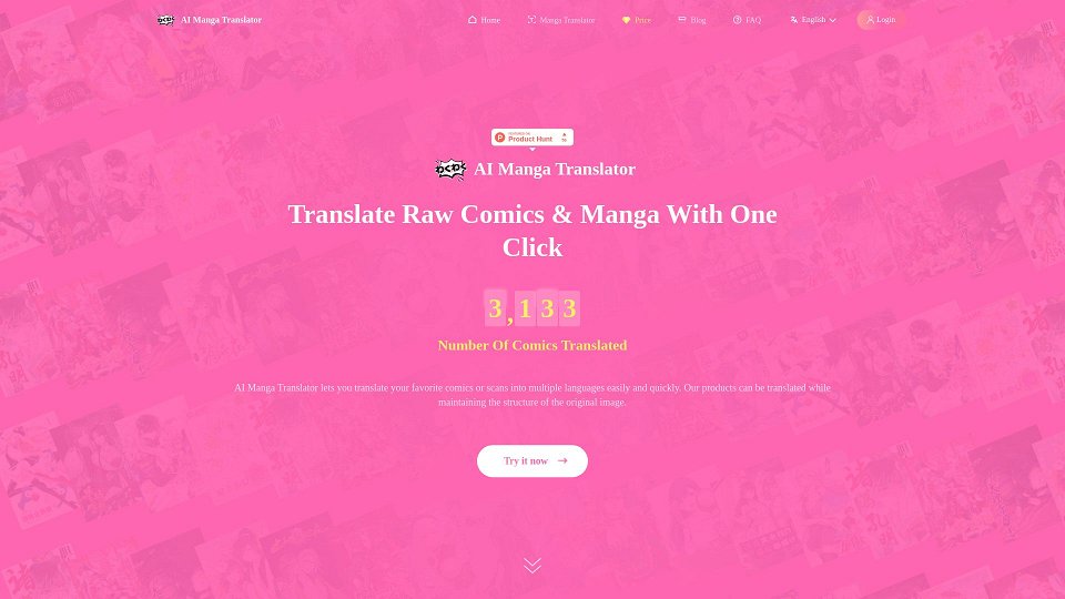 Screenshot for AI Manga Translator - Precise Online Manga Translation